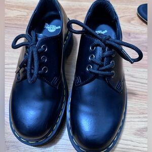 Dr. Marten black 8053 Leather Platform Casual Derby’s